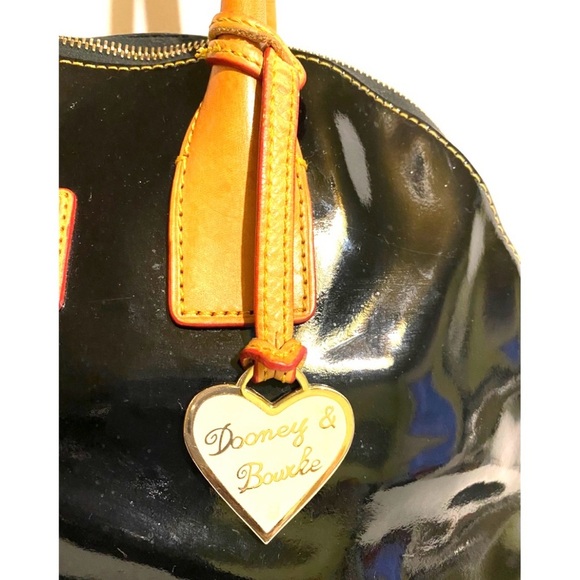 Dooney & Bourke Black and brown satchel Women's Bag - Picture 4 of 12